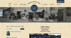 Desktop Screenshot of buelerfuneralhome.com